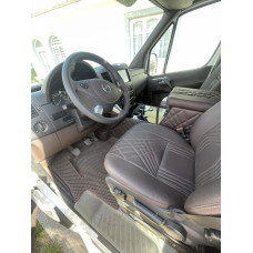 Килимки EVA V1 (цегляні) для мерседес Sprinter W906 2006-2018 рр