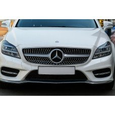 Передня решітка 2011-2014 (Diamond Silver) для мерседес CLS C218 рр