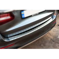 Накладка на задній бампер Carmos (2015-2019, нерж) для мерседес GLC X253 рр