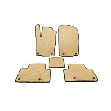 Килимки EVA (Бежевий) для мерседес GLE/ML сlass W166 2011-2018 рр