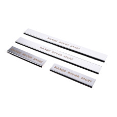 Накладки на пороги (4 шт, Carmos) для Range Rover Sport 2005-2013 рр