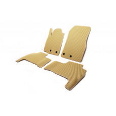 Поліуретанові килимки (2012-2021 EVA бежеві) для Lexus LX570/450d