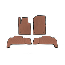 Поліуретанові килимки (2007-2012 EVA цегляний) для Toyota Land Cruiser 200