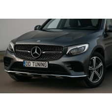 Передня решітка Diamond Black (2015-2019) Без місця під камеру для мерседес GLC coupe C253 рр