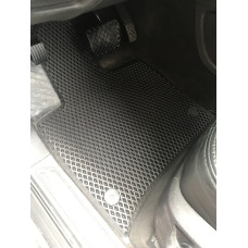 Килимки EVA (чорні) 2 ряди (5 килимків) для Ауди Q7 2005-2015 рр