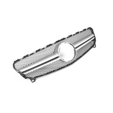 Передня решітка AMG Silver (2015-2018) для мерседес A-сlass W176 рр