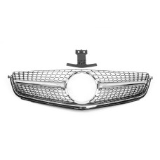 Передня решітка Diamond Silver (для C63) 2007-2011 для мерседес C-class W204 рр