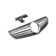 Передня решітка (2009-2013, AMG Silver) для мерседес E-сlass coupe C207 рр