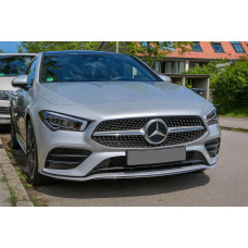 Передня решітка Diamond Silver (для 2019-2022) для мерседес CLA C118 2019- рр