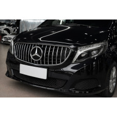 Передня решітка GT Panamericana Chrome (2019-2023 для V-class) для мерседес Vito/V-class W447 2014- рр