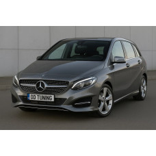 Передня решітка Diamond Silver (2015-2018) для мерседес B-class W246 рр