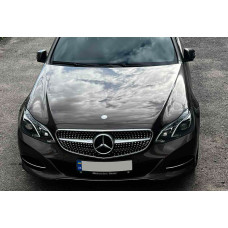 Передня решітка Diamond Silver (для Avantgarde і AMG-Line, 2013-2016) для мерседес E-сlass W212 рр