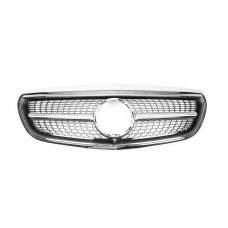 Передня решітка Diamond (для класic і Exclusive, 2016-2019) З місцем під камеру для мерседес E-сlass W213 рр