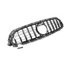Передня решітка Panamericana GT (AMG Line 2020-2023) З місцем під камеру для мерседес E-сlass W213 рр