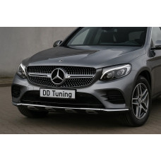 Передня решітка Diamond Silver (2015-2019) Без місця під камеру для мерседес GLC coupe C253 рр