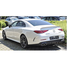 Задній дифузор з насадками (Дизайн GT53) для мерседес CLS C257 2018- рр