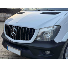 Передня решітка GT Panamericana Chrome (2013-2018) для мерседес Sprinter W906 рр