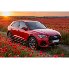 Бокові пороги Maya Red (2 шт. Алюміній) для Ауди Q3 2019- рр