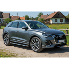 Бокові пороги Maydos V1 (2 шт. Алюміній) для Ауди Q3 2019- рр