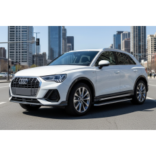 Бокові пороги Maydos V2 (2 шт., Алюміній) для Ауди Q3 2019- рр