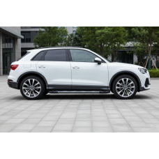 Бокові пороги Sunrise (2 шт., Алюміній) для Ауди Q3 2019- рр