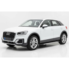 Бокові пороги Duru (2 шт. Алюміній) для Ауди Q2 2016- рр