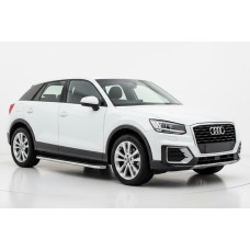 Бокові пороги Maydos V2 (2 шт., Алюміній) для Ауди Q2 2016- рр