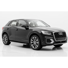 Бокові пороги Fullmond (2 шт. Алюміній) для Ауди Q2 2016- рр