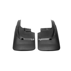 Задние брызговики (2 шт, для бампера без обвеса) для Toyota Land Cruiser 200 2007-2021 гг