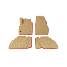 Килимки EVA (бежеві) Передні та задні для мерседес Citan 2013-2021 рр