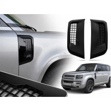 Накладки на вентиляцію крил (2 шт) для Land Rover Defender 2019- рр