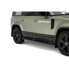 Боковые Подножки OEM Черные (для длинной версии, 2 шт) для Land Rover Defender 2019- гг