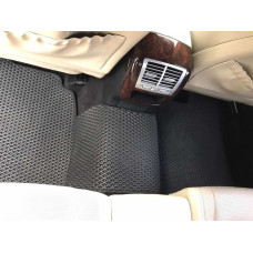 Килимки EVA (Long чорні) для мерседес S-сlass W221