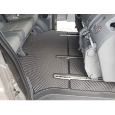 Килимки EVA V2 (Тільки самовивіз повний салон чорні) для мерседес Vito W639 2004-2014 рр