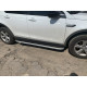 Бокові пороги Tayga Grey (2 шт., Алюміній) 2014-2019 для Land Rover Discovery Sport 2014- рр