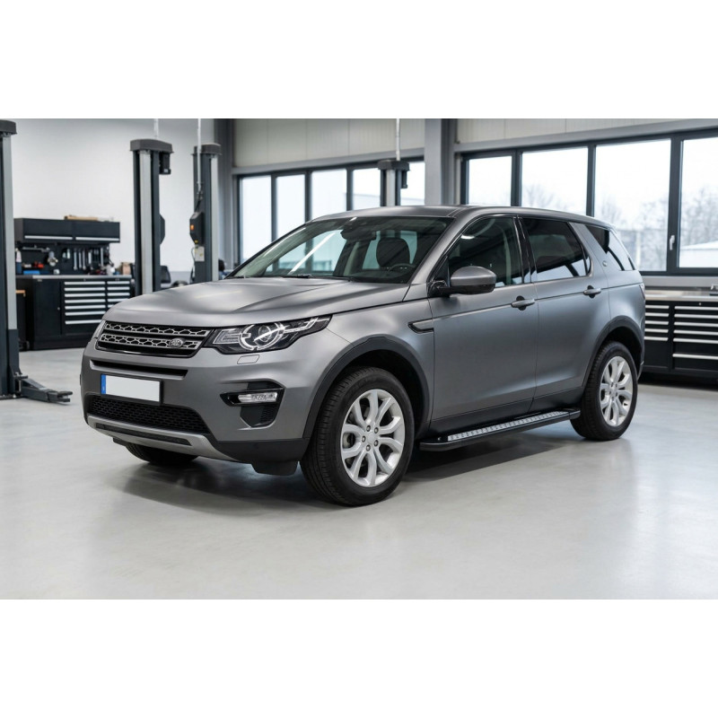 Бокові пороги Vision New Black (2 шт., Алюміній) 2014-2019 для Land Rover Discov