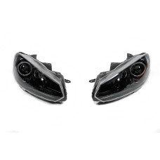 Передні фари Black (2 шт LED) для Volkswagen Golf 6