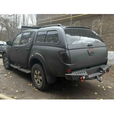 Посилений задній бампер Dakar V1 (2010-2015) для Mitsubishi L200 рр
