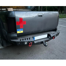 Задній бампер Dakar V1 для Volkswagen Amarok 2010-2022 рр