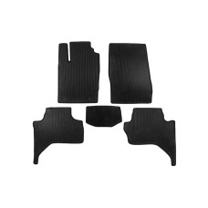 Килимки EVA (Long base, чорні) для Mitsubishi L200 2015-2024 рр