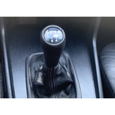 Ручка КПП V2-5ст (шкірозамінник, чорна гладка) для бмв 5 серія E34 1988-1995 рр