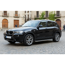 Бокові пороги Maydos V2 (2 шт., Алюміній) для бмв X3 F25 2011-2018 рр