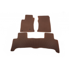 Килимки EVA (2 ряди цегляні) для Toyota Land Cruiser Prado 120 2002-2009 рр