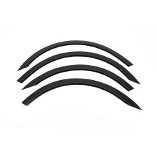 Накладки на арки (4 шт, чорні, ABS-пластик) для бмв 5 серія E60/E61 2003-2010 рр