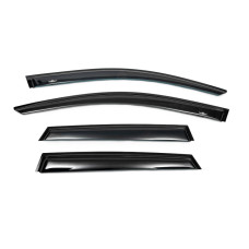 Ветровики (Avant, 4 шт, HIC) для Ауди A4 B8 2007-2015 гг