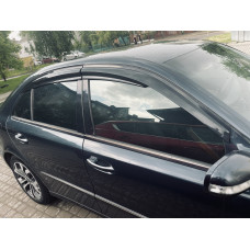 Ветровики SD (4 шт., Sunplex Sport) для мерседес E-сlass W211 2002-2009 гг