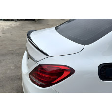 Спойлер LIP (Sunplex, чорний) (125,9см *6см) для мерседес C-сlass W205 2014-2021 рр