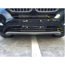 Комплект накладок на решетку бампера для бмв X6 F16 2014-2019 гг