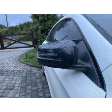 Накладки на дзеркала AMG-Look (2 шт) для мерседес CLA C117 2013-2019 рр