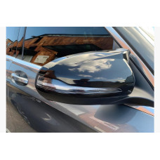 Накладки на дзеркала AMG-Look (2 шт) для мерседес E-сlass W213 2016-2023 рр